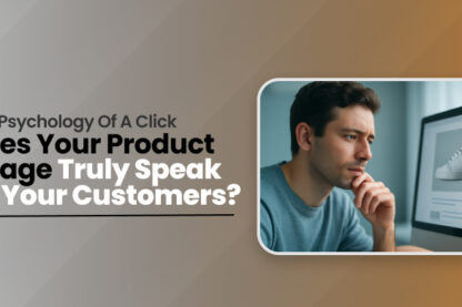 Visual inquiry about the effectiveness of product images in customer engagement, emphasizing the role of photo editing services.